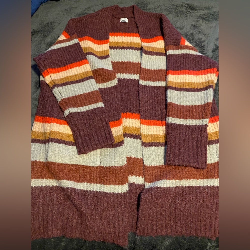 Long Open Cardigan
